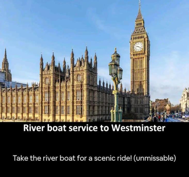 Snuggle Inn - Riverside Apartments - Views Over Looking London River Thames, Close To O2 Arena, London Excel, London City Airport, Thames Clipper- River Boat Service, Woolwich Ferry, Onsite Parking, Twin Room Option Available Εξωτερικό φωτογραφία