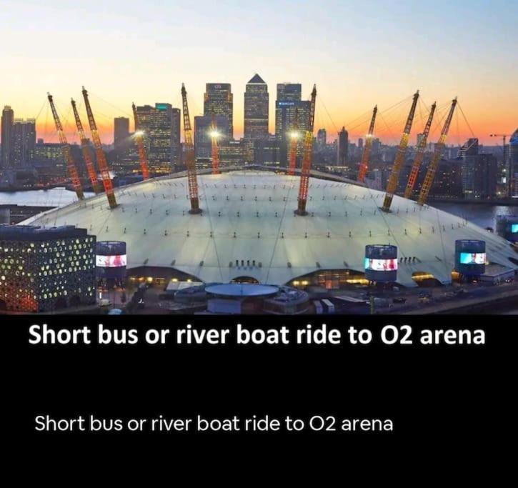 Snuggle Inn - Riverside Apartments - Views Over Looking London River Thames, Close To O2 Arena, London Excel, London City Airport, Thames Clipper- River Boat Service, Woolwich Ferry, Onsite Parking, Twin Room Option Available Εξωτερικό φωτογραφία